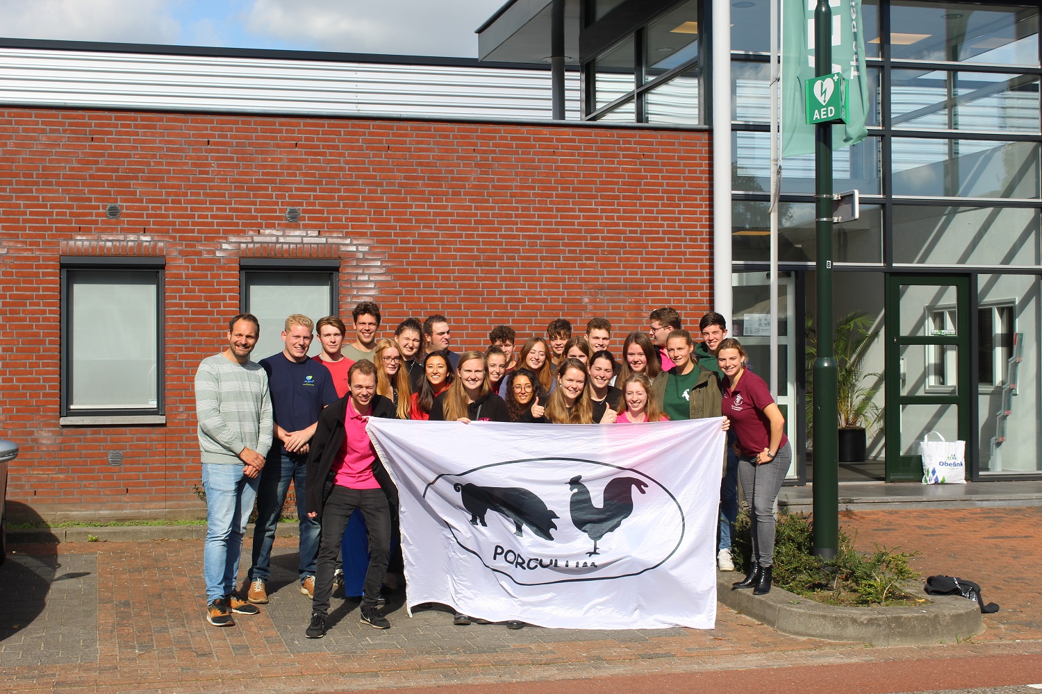 Gruppenfoto Porculum Universität Wageningen